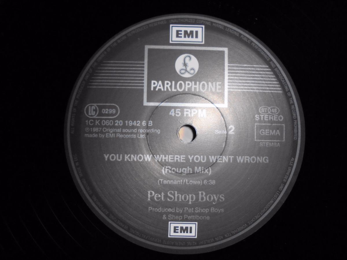 German 12" Single