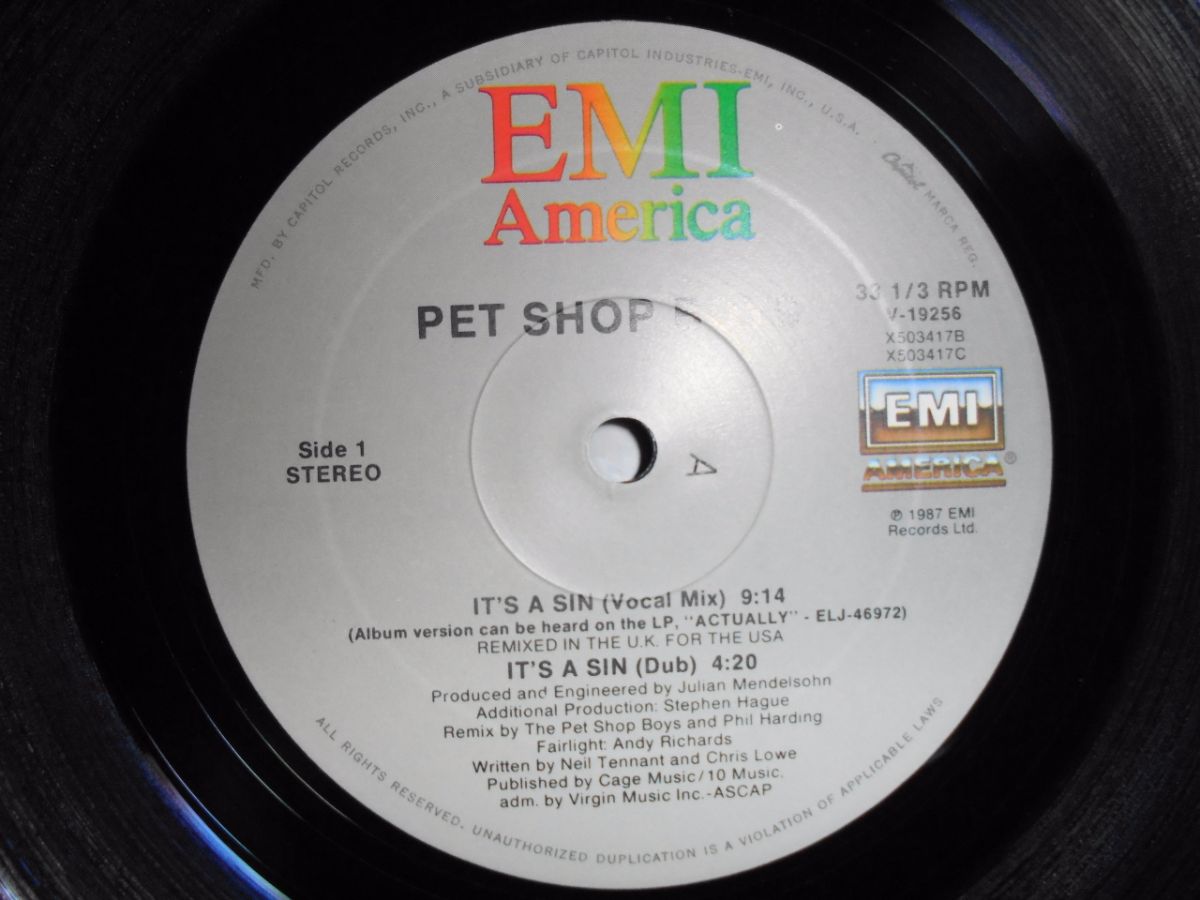 US 12" Single