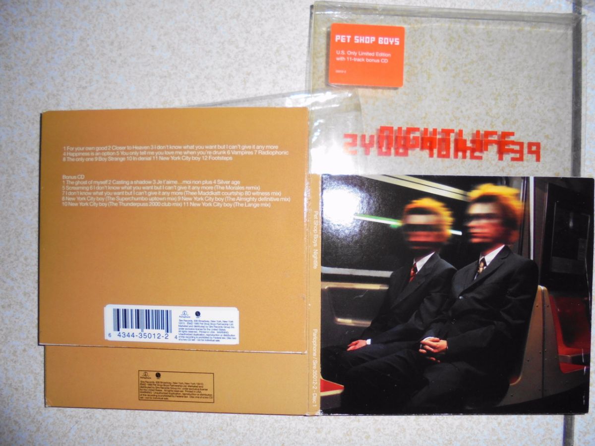 Nightlife(1999)美版限量雙碟版CD
