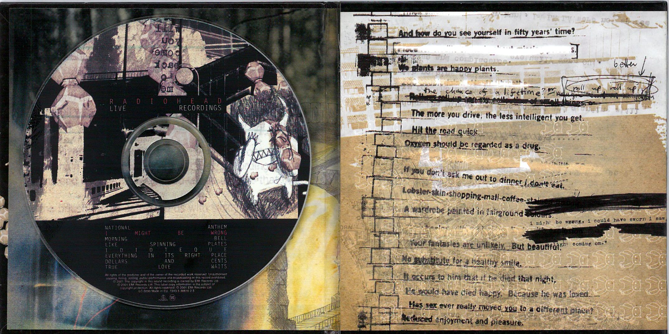 Radiohead  2001 I Might be Wrong - Live Recordings ab.jpg