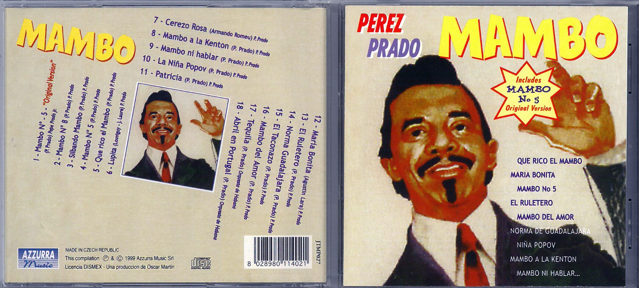 Perez Prado  1999 Mambo a.jpg