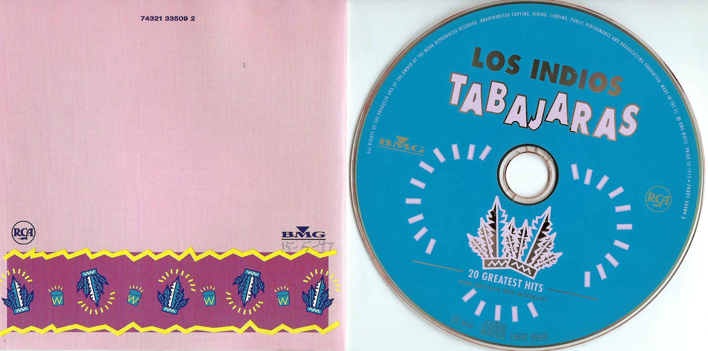 Los Indios Tabajaras  1996 20 Greatest Hits ab.JPG