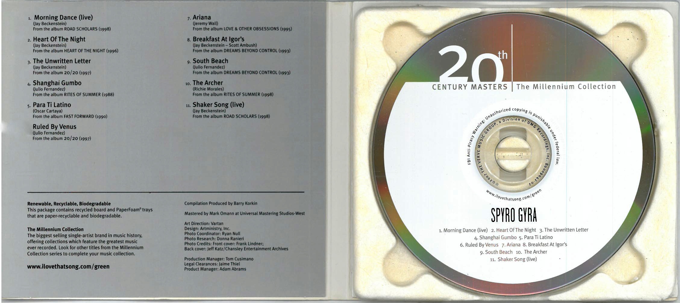 Spyro Gyra  The Best Of The Millennium Collection ab.jpg