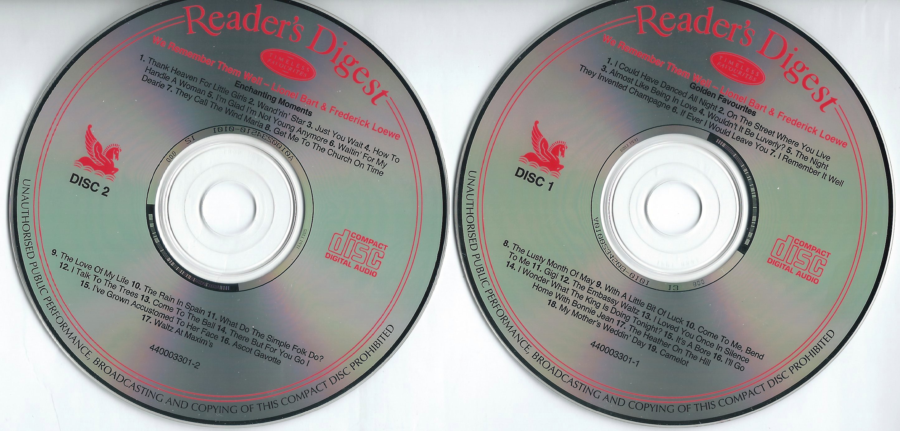 Lionel Bart &amp; Frederick Loewe  1996 We Remember Them Well 3CD ab.JPG