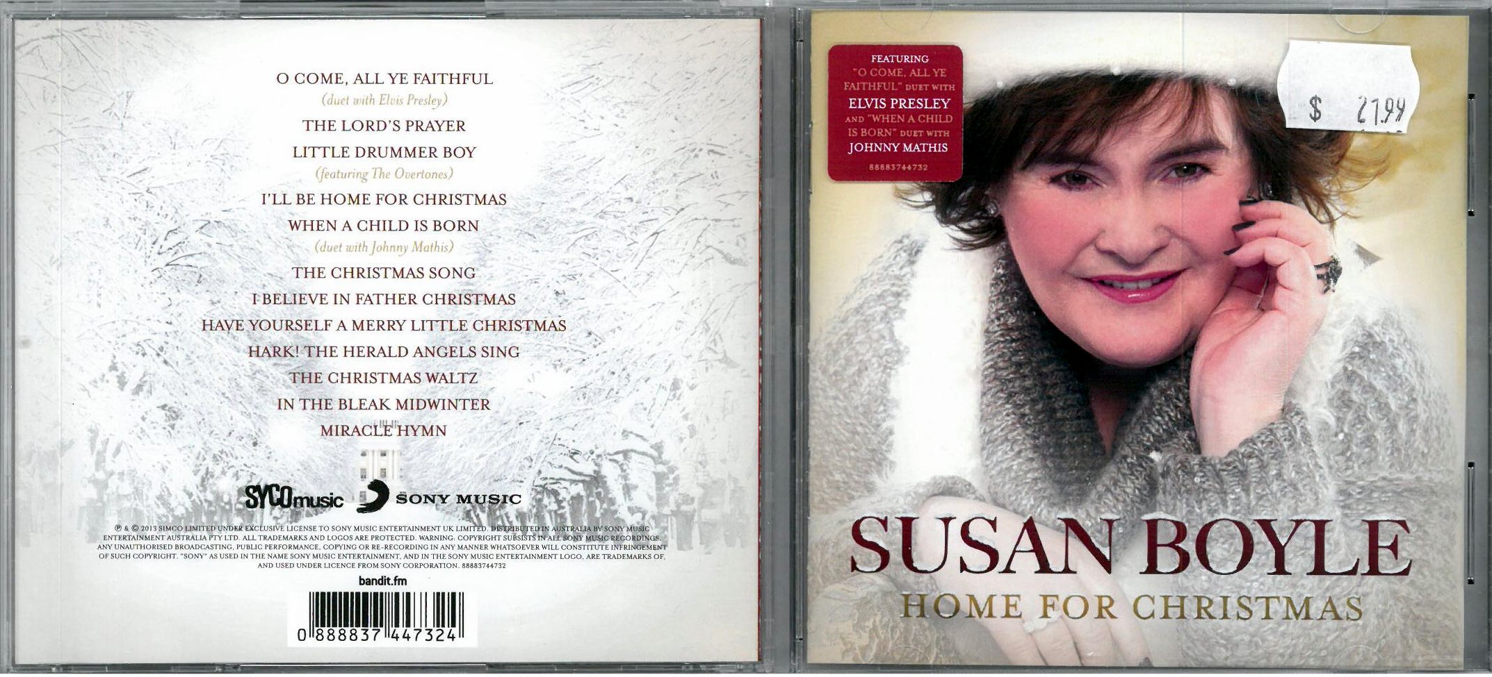 Susan Boyle  2013 Home For Christmas a.jpg
