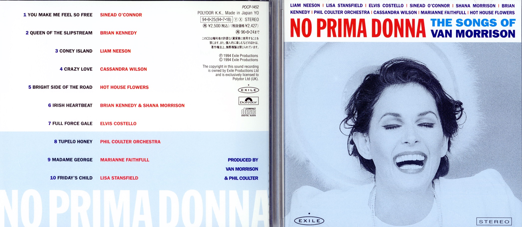 VanMorrisonSongs94noPrimaDonna.jpg