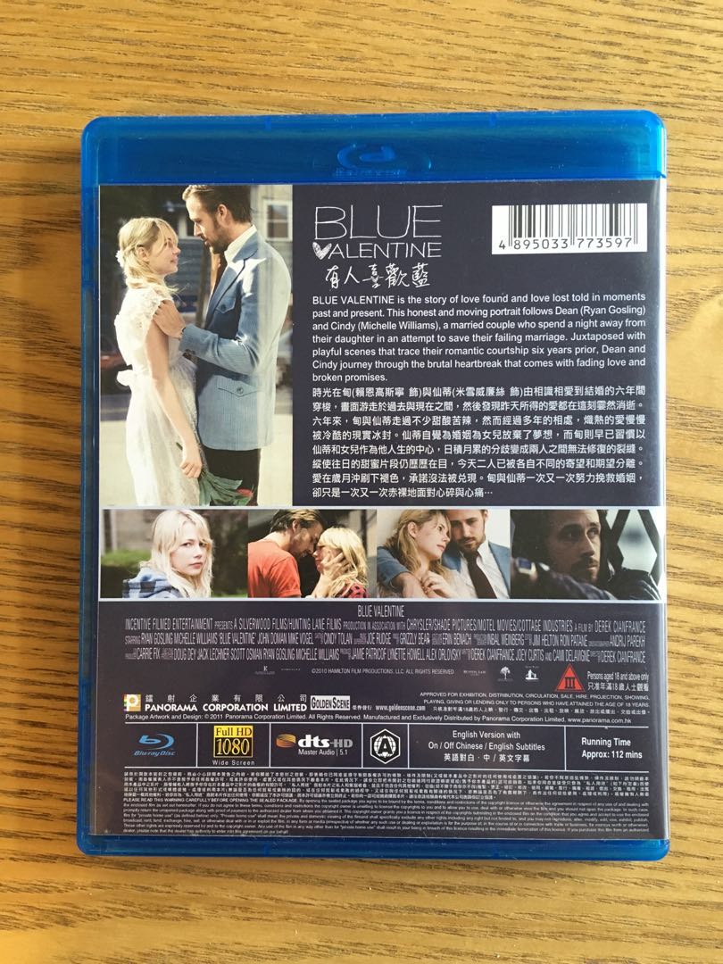 有人喜歡藍 blue valentine