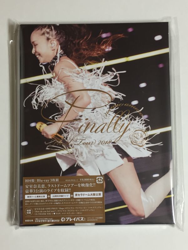 全新安室奈美恵Namie Amuro Final Tour Blu-ray 3碟初回限定版- 二手
