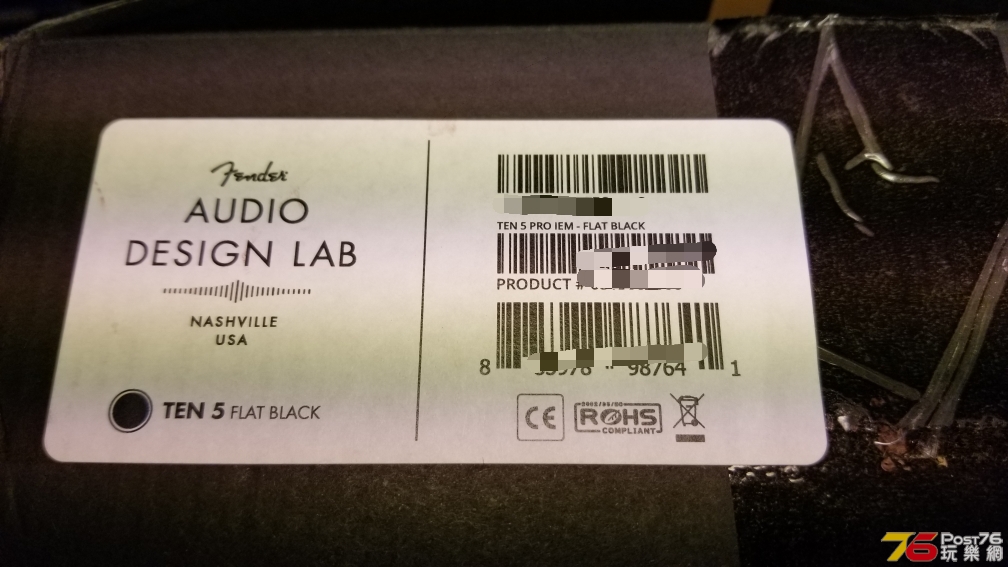 Fender Ten 5 Flat Black - 二手買賣- Post76.hk - 手機版