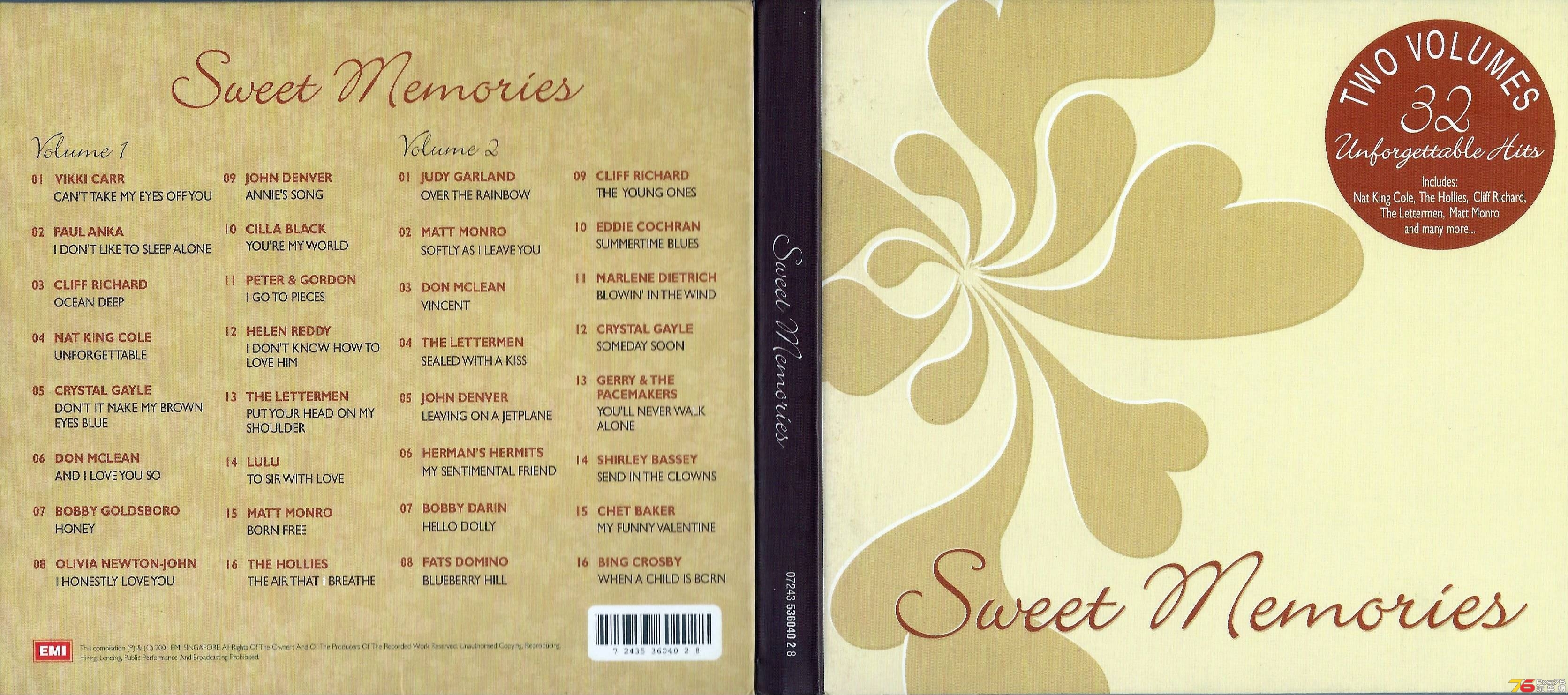 Sweet Memories  2001 2CD a.JPG