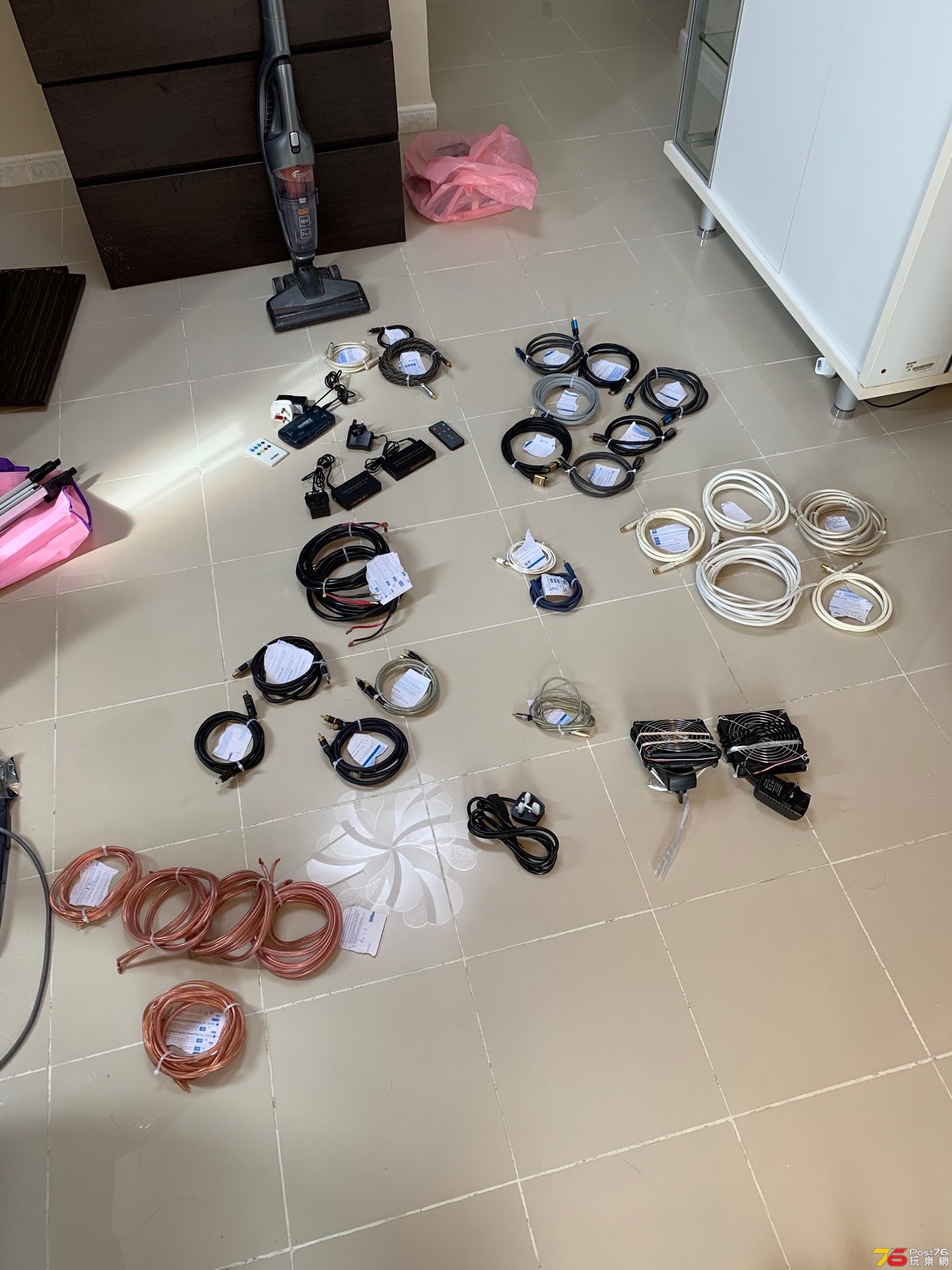 全部線正常，紙仔已寫上長度