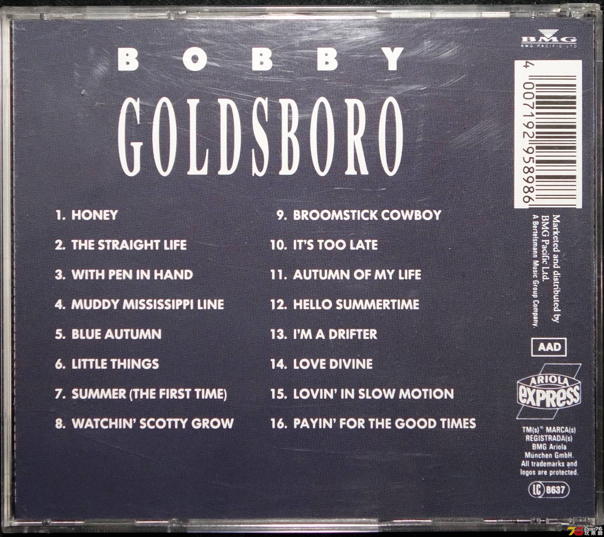 Bobby Goldsboro - Honey b.JPG