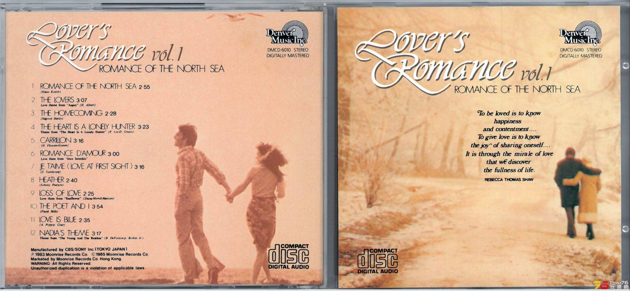 Lover's Romance Vol 1  1985  Romance of the North Sea a.jpg