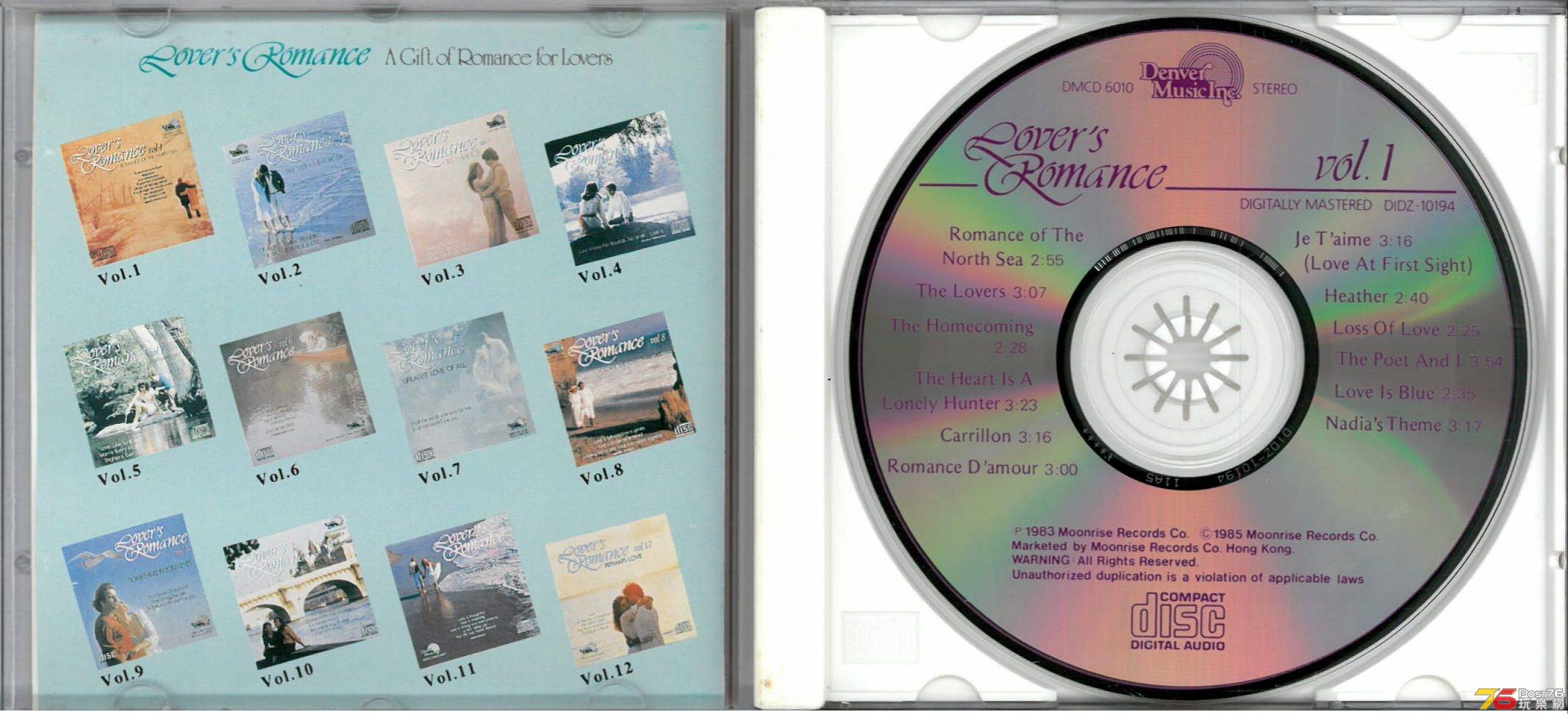 Lover's Romance Vol 1  1985  Romance of the North Sea ab.jpg