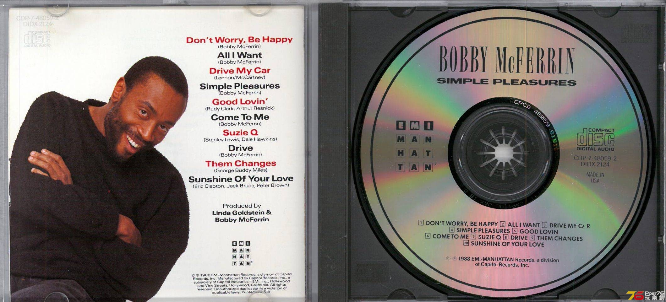 Bobby McFerrin  1988 Simple Pleasure ab.jpg
