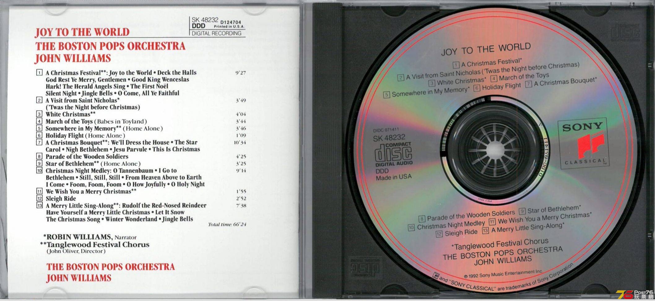 Joy To The Word  John Williams Boston Pops Orch ab.jpg