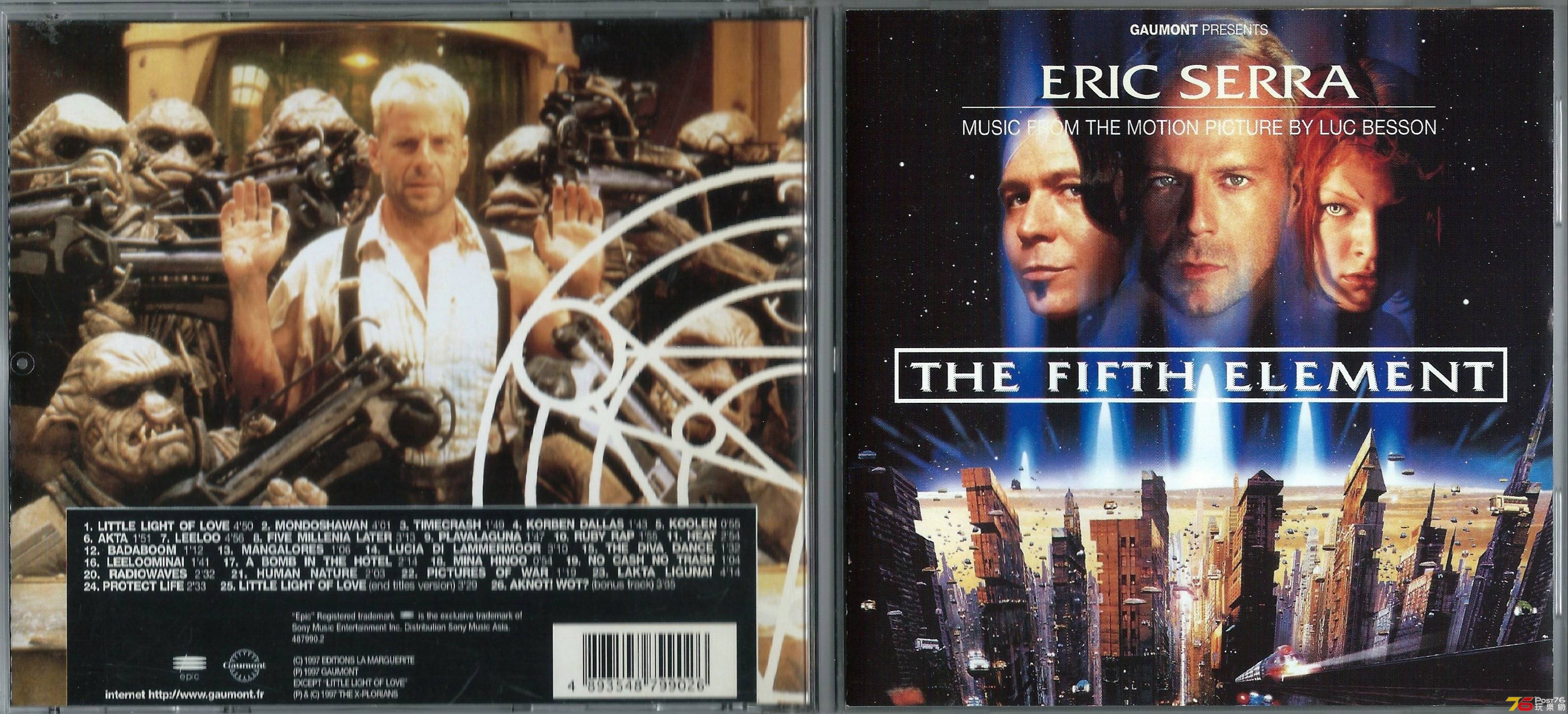 The Fifth Element  1997 OST Eric Serra a.JPG