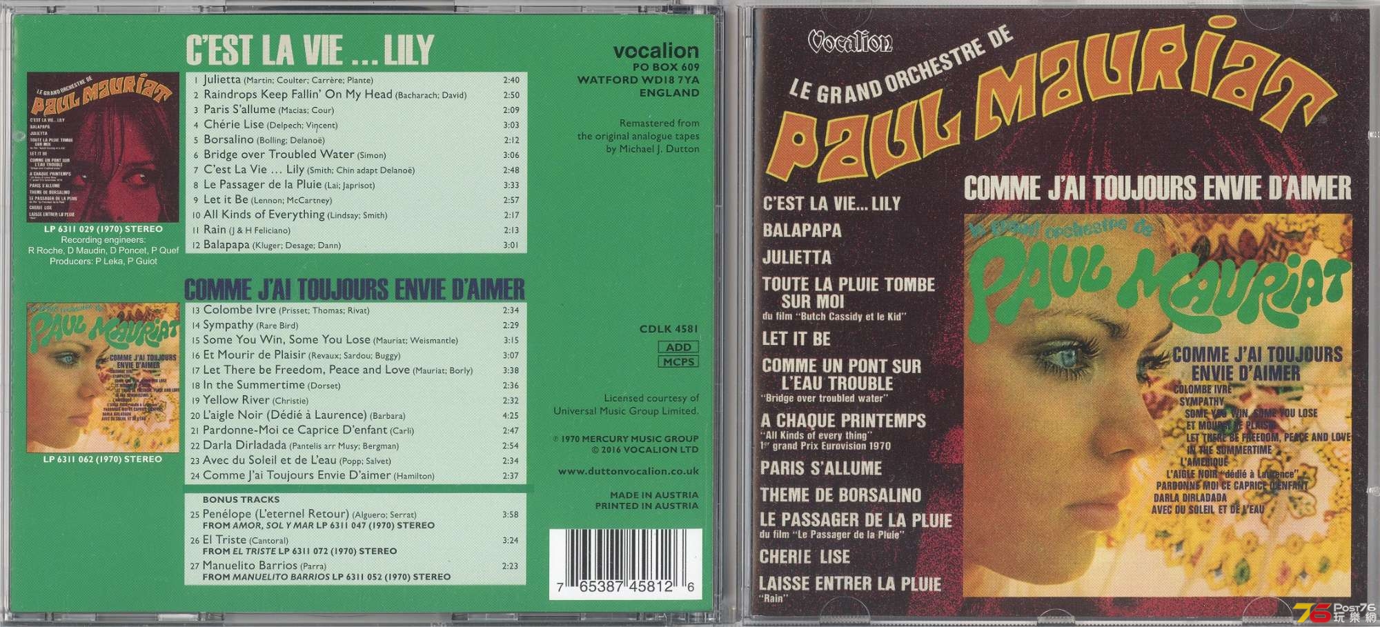 paulMauriat1970C'estLaVie...Lily 001.jpg
