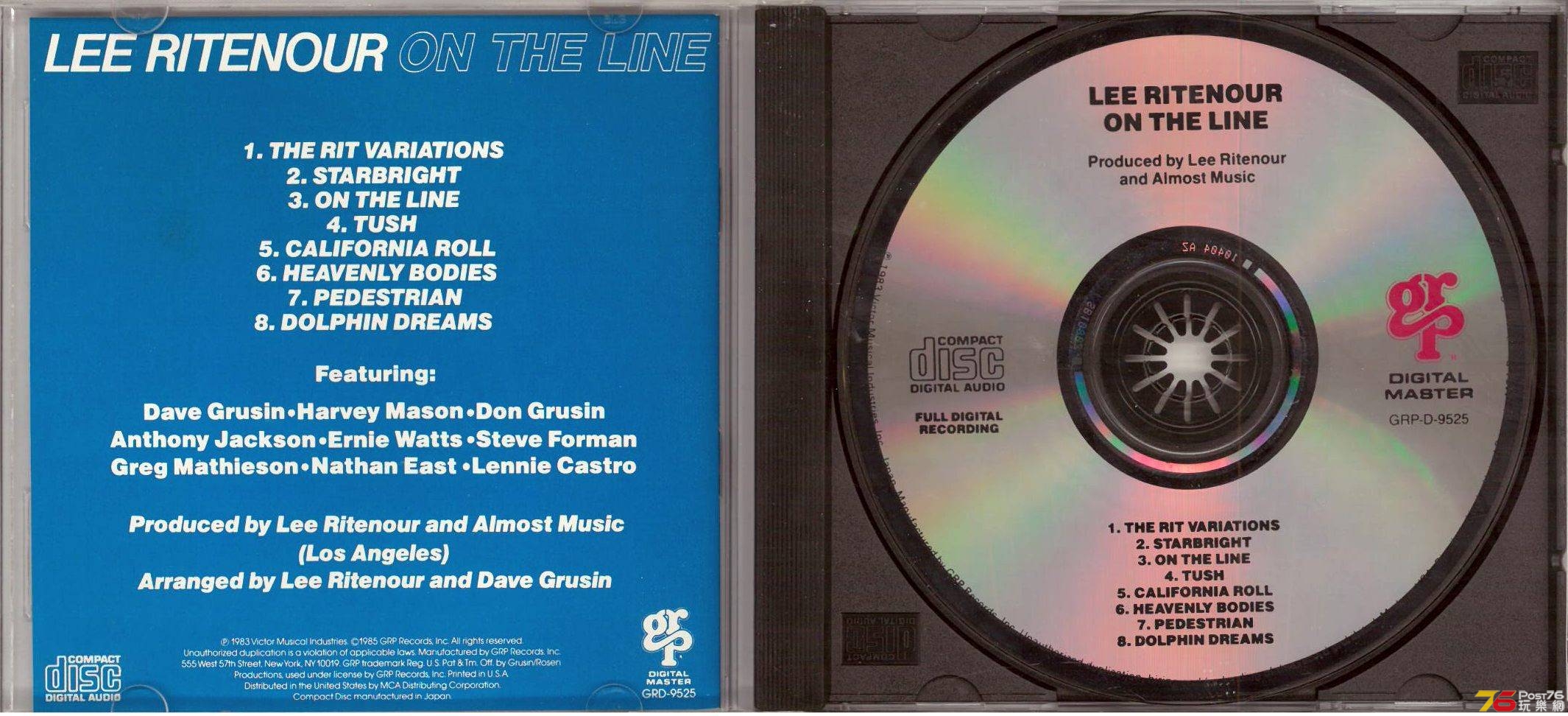 Lee Ritenour  On The Line ab.jpg