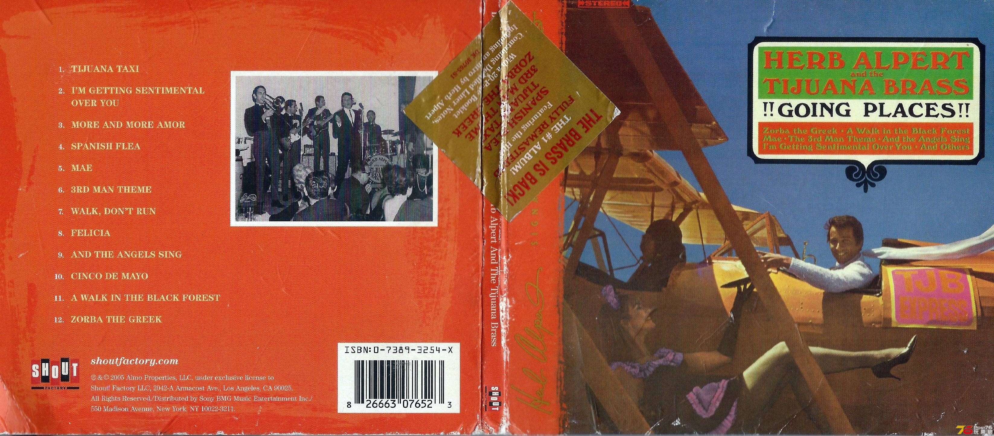 Herb Alpert and the Tijuana Brass  2005 Going Places a.JPG