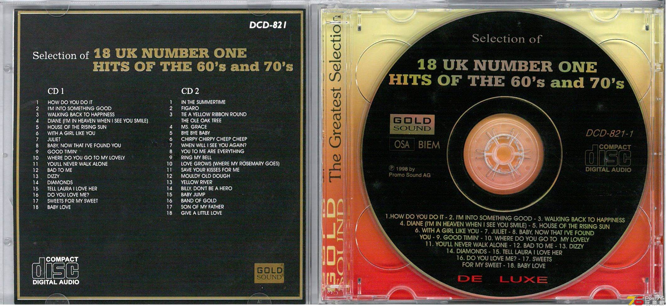 Hits of The 60's and 70's - 18 UK Number one b.jpg
