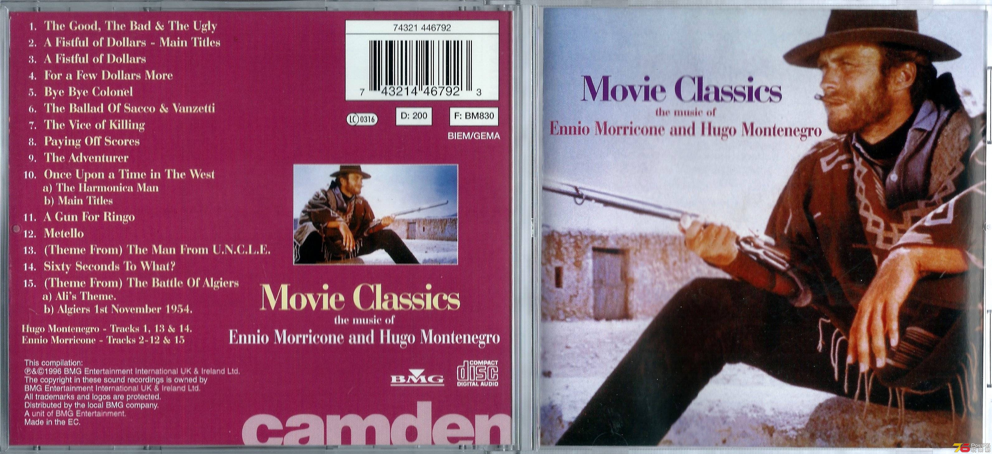Movie Classics  1996 The Music of Ennio Morrieone and Hugo Montrnegro a.JPG