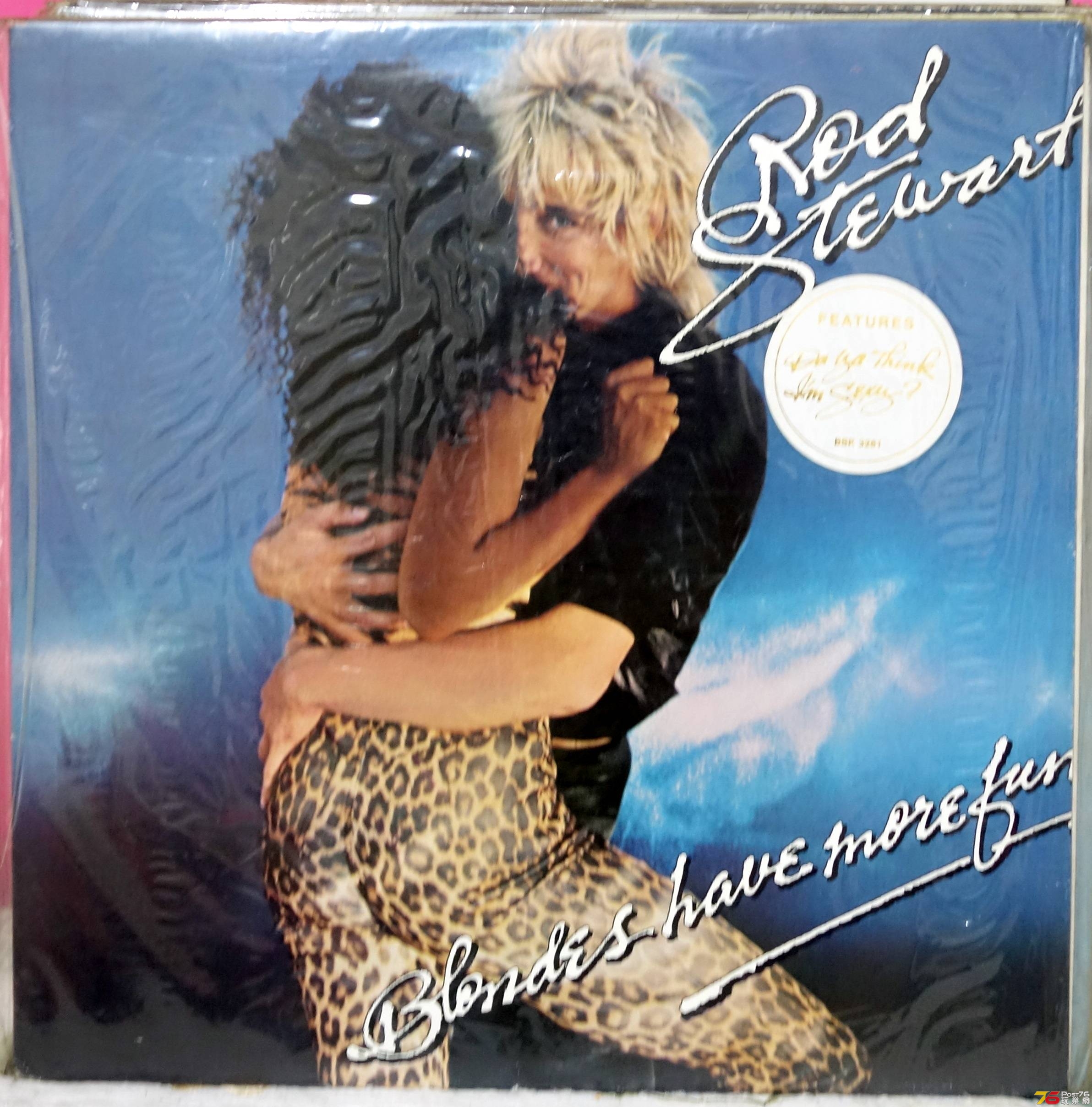 Rod Stewart  Blondes have more Fun LP a.JPG