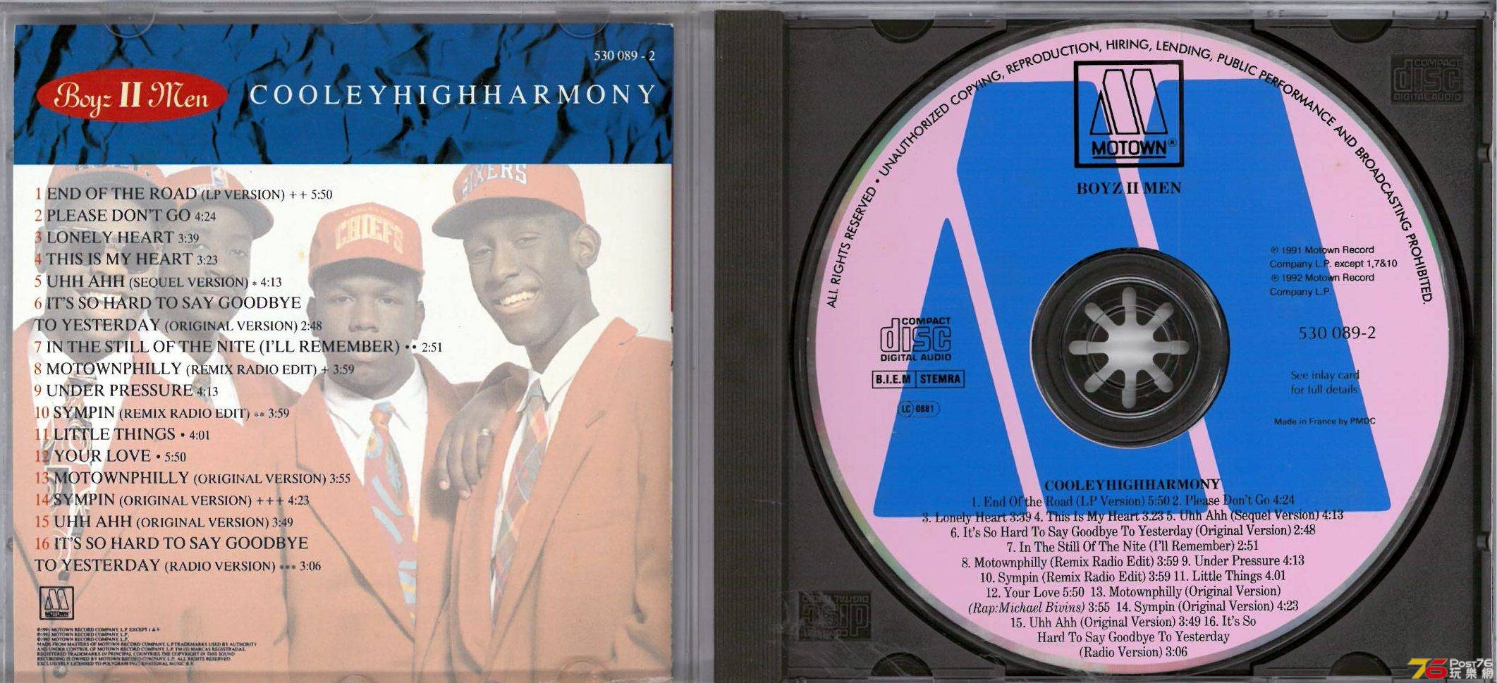 Boyz II Men  1992 Cooley High Harmony ab.jpg