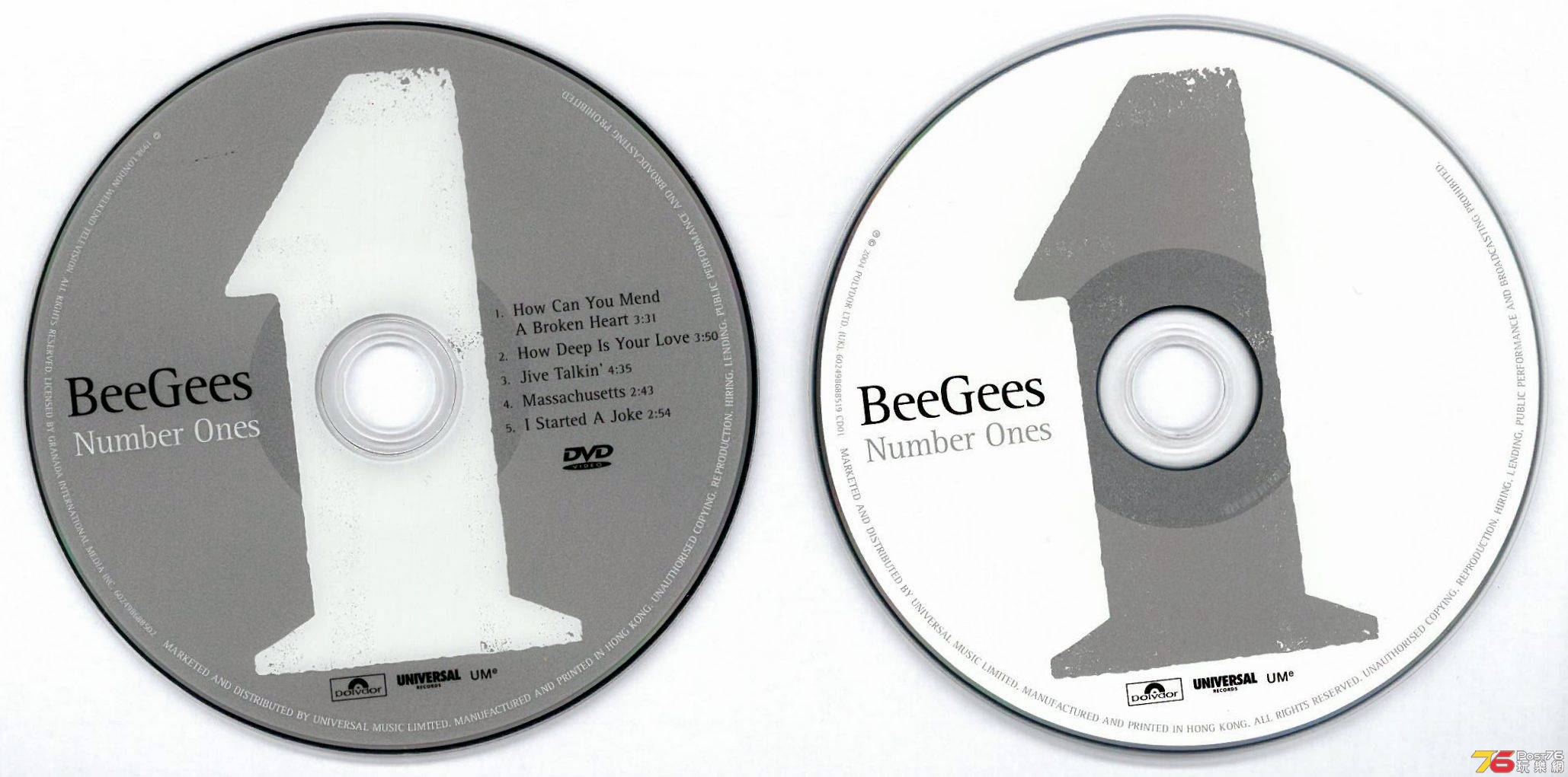 Bee Gees  2004 Number Ones CD+DVD ab.jpg