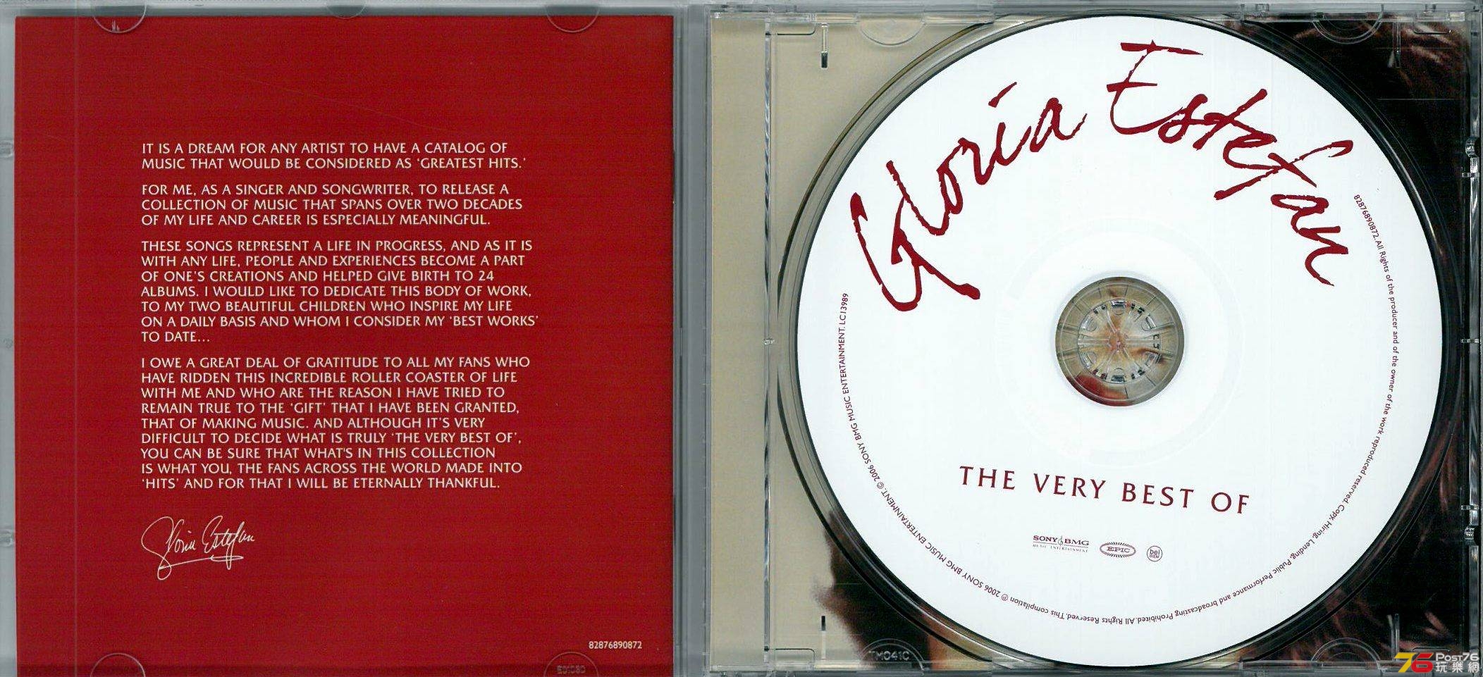 Gloria Estefan The Very Best Of b.jpg