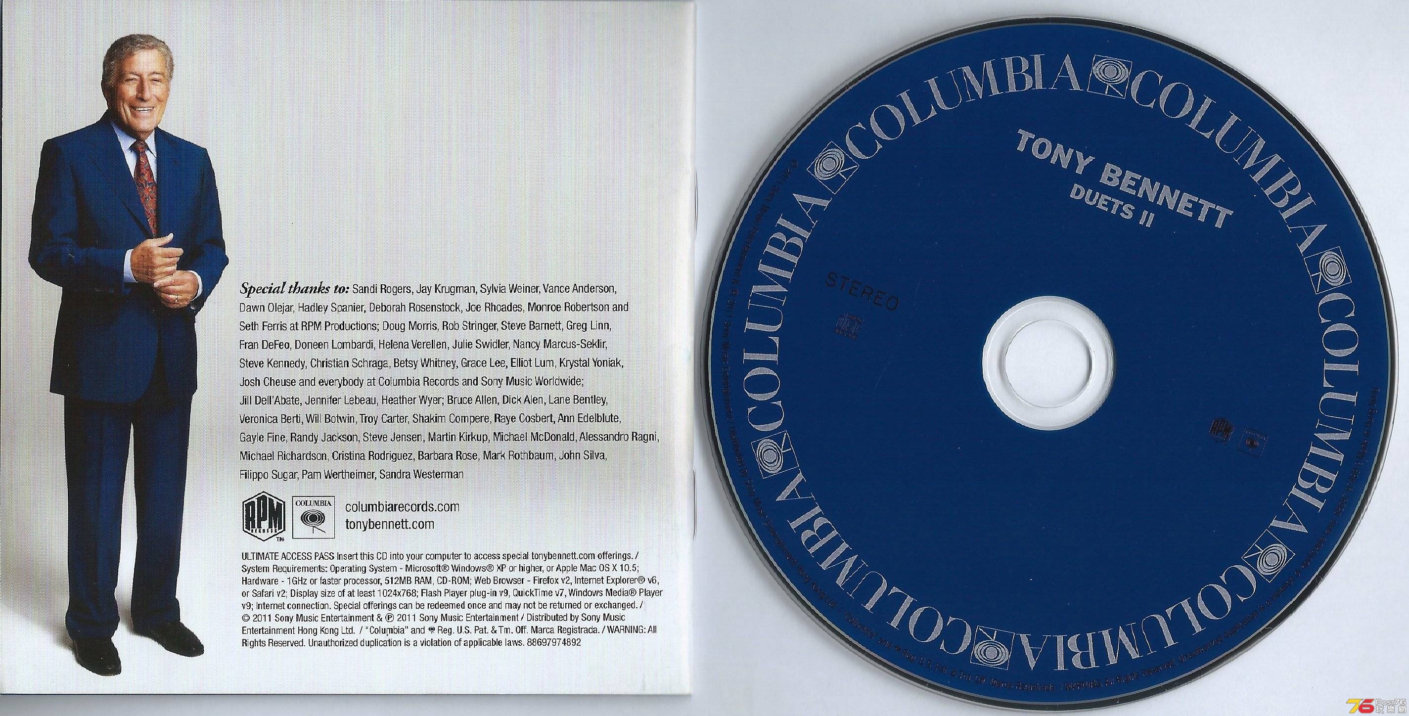 Tony Bennett  2011 Duets II ab.JPG