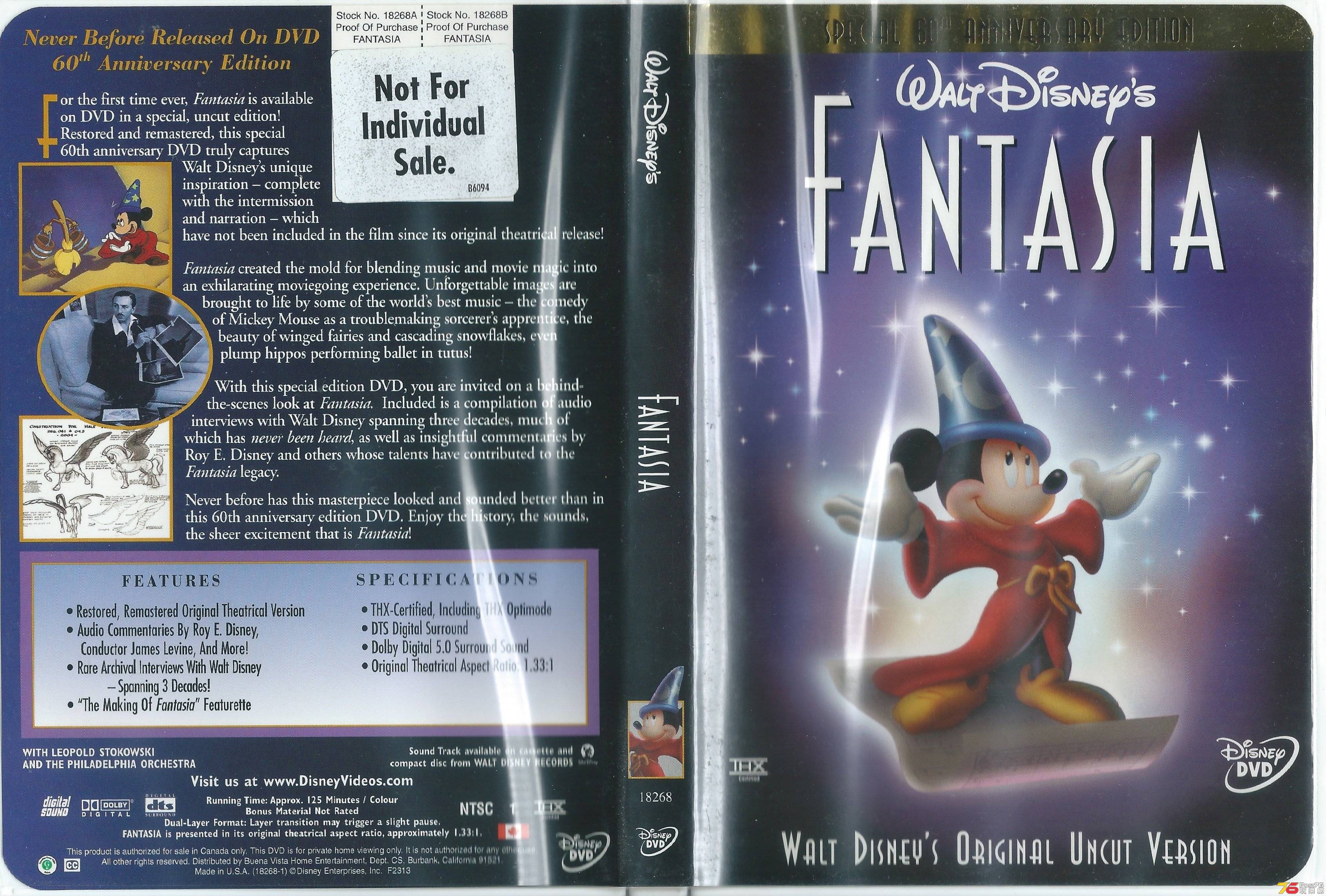 The Fantasia Anthology  Fantasia 1940 DVD a.JPG