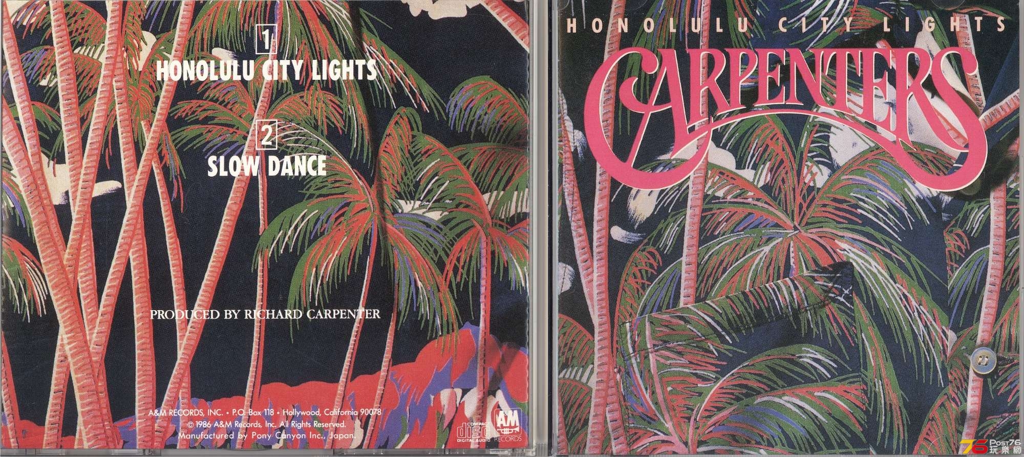 carpenters1988CollectionDisc12honoluluCityLights 001.jpg