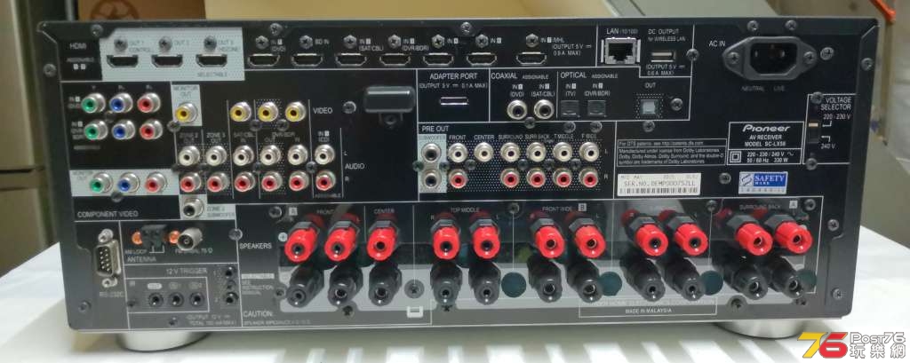 Pioneer SC-LX58-後