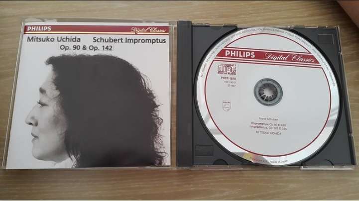 10. Mitsuko Uchida - Schubert Impromptus: $80