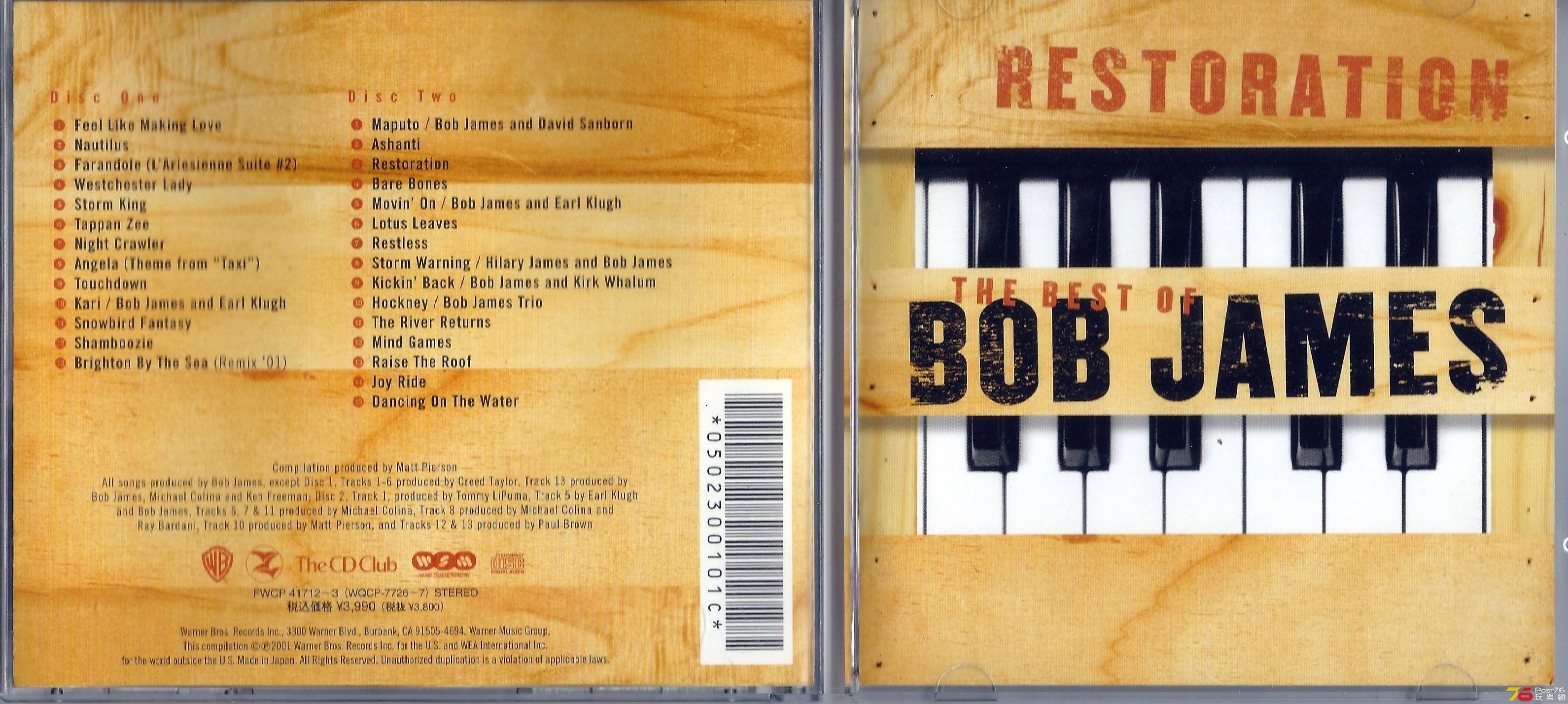 Bob James  2001 The Best Of 2CD a.JPG