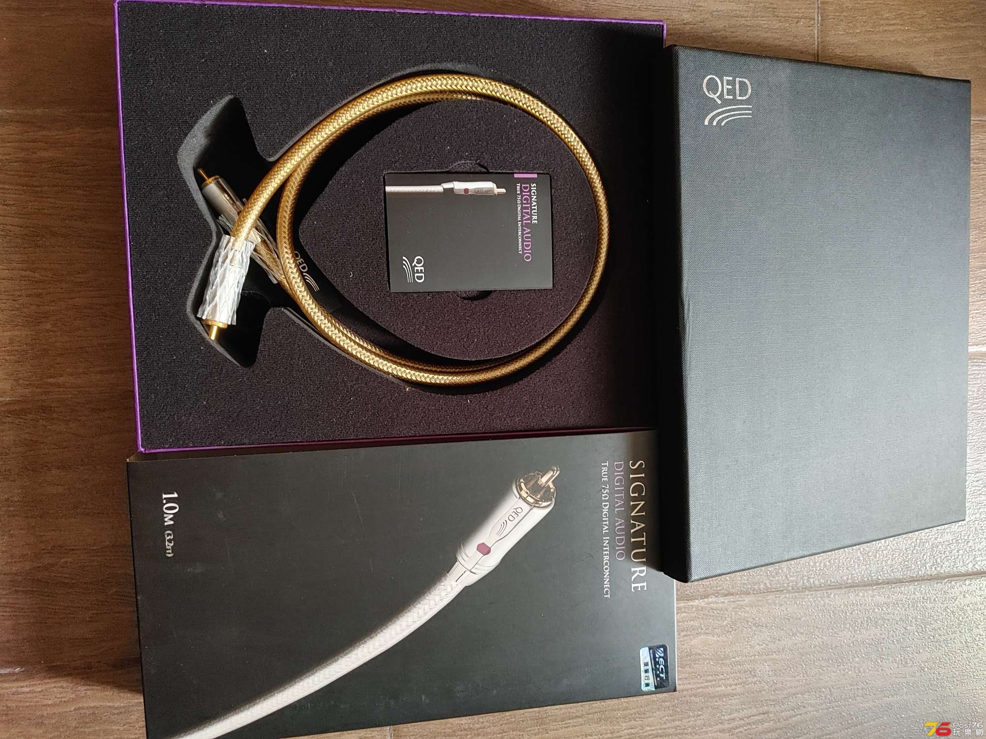 qed signature digital audio 1m 600