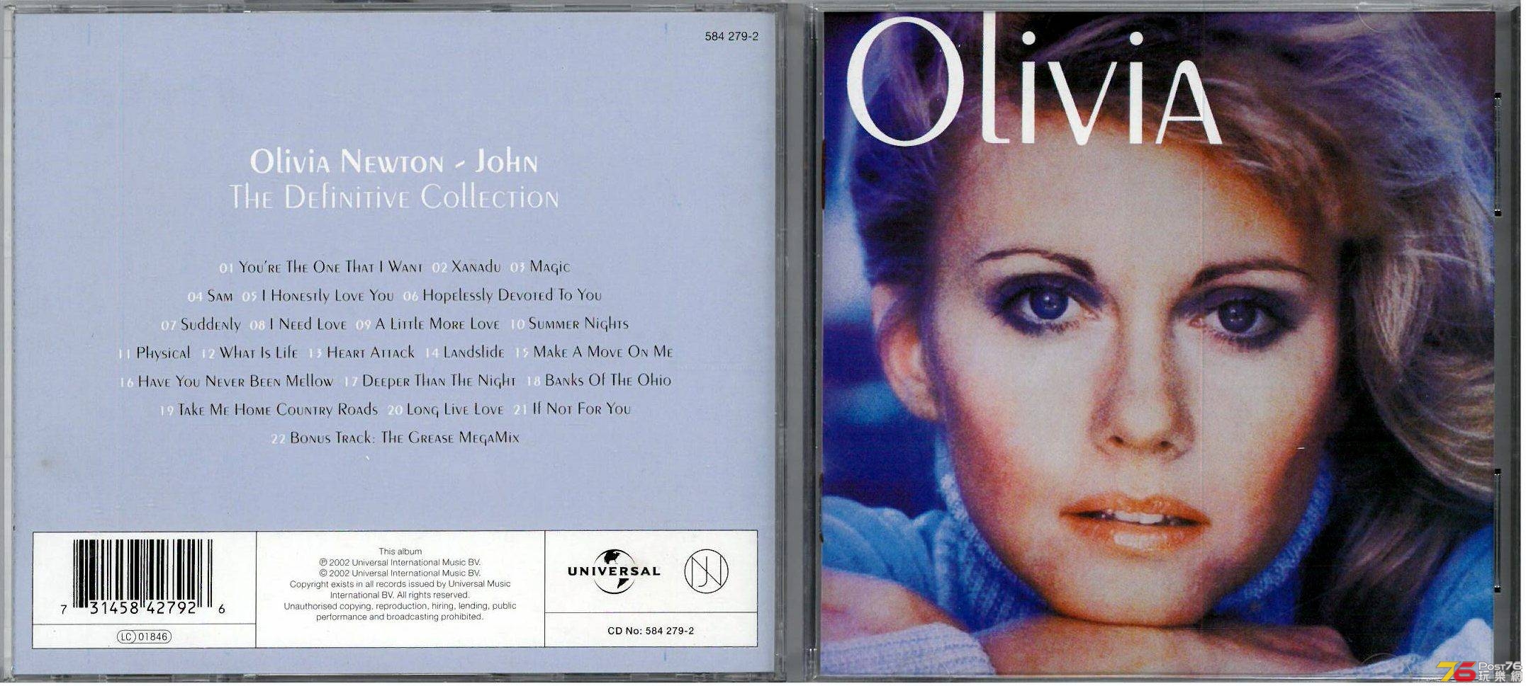 Olivia Newton-John  The Definitive Collection a.jpg