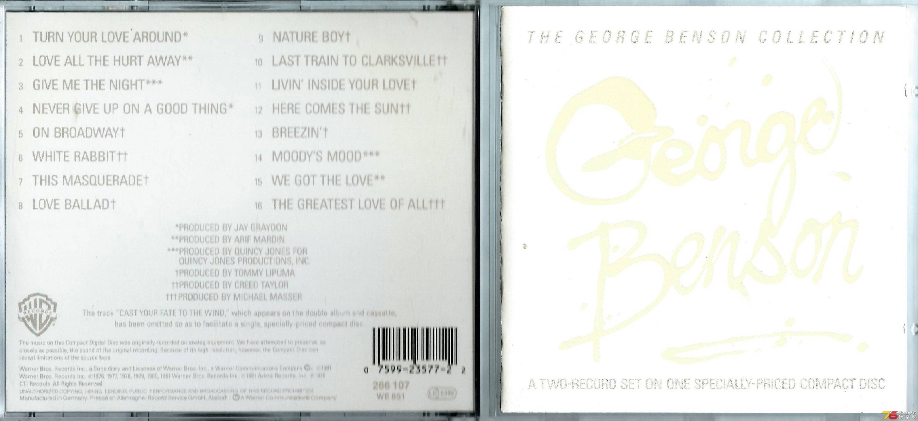 George Benson  1981 The Collection a.JPG