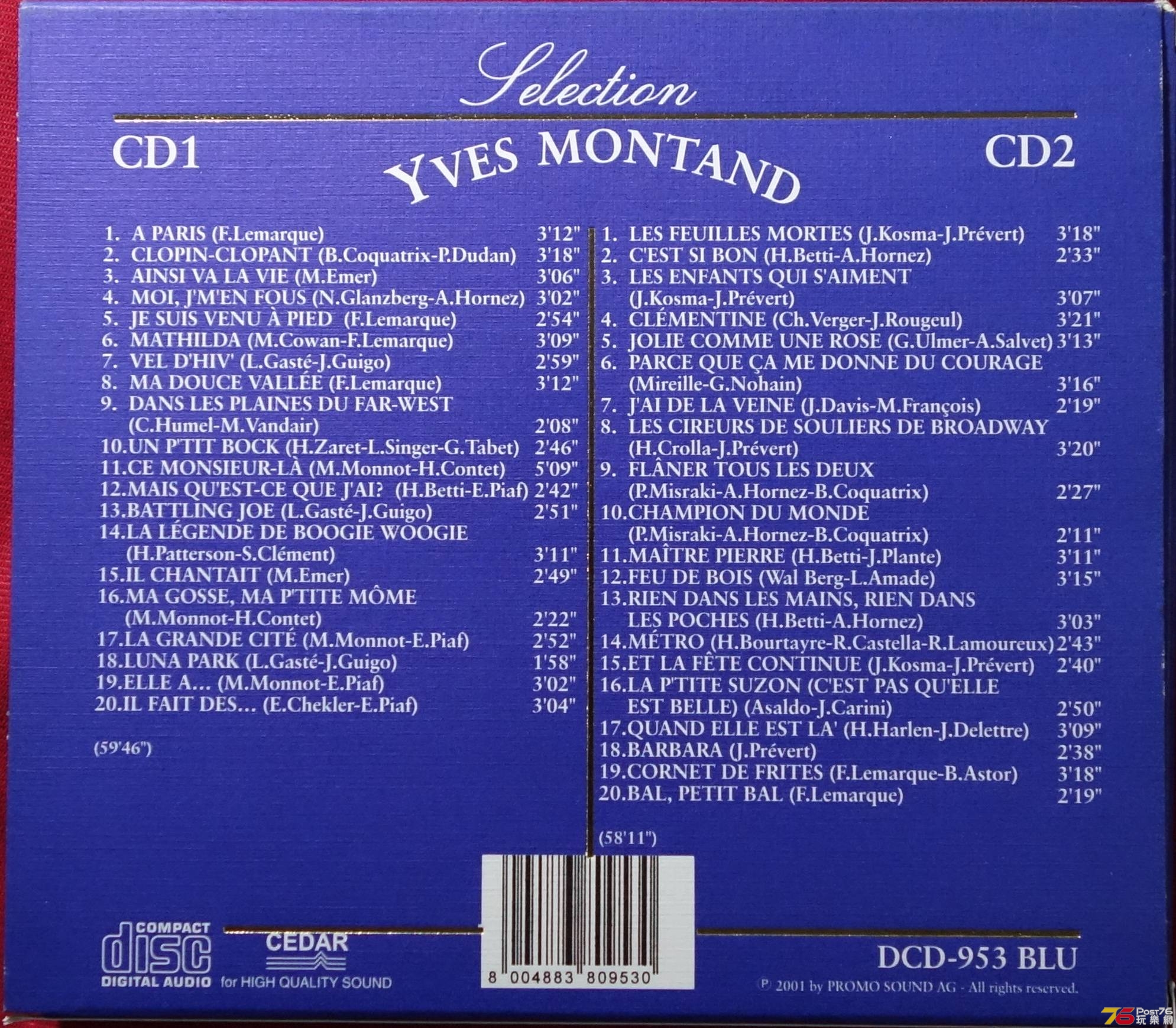 Yves Montand - A Paris b.JPG