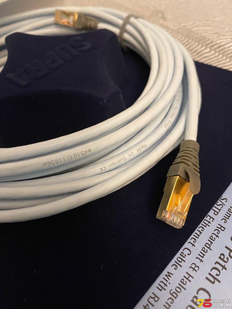 Supra CAT8 Flame Retardant Ethernet Cable