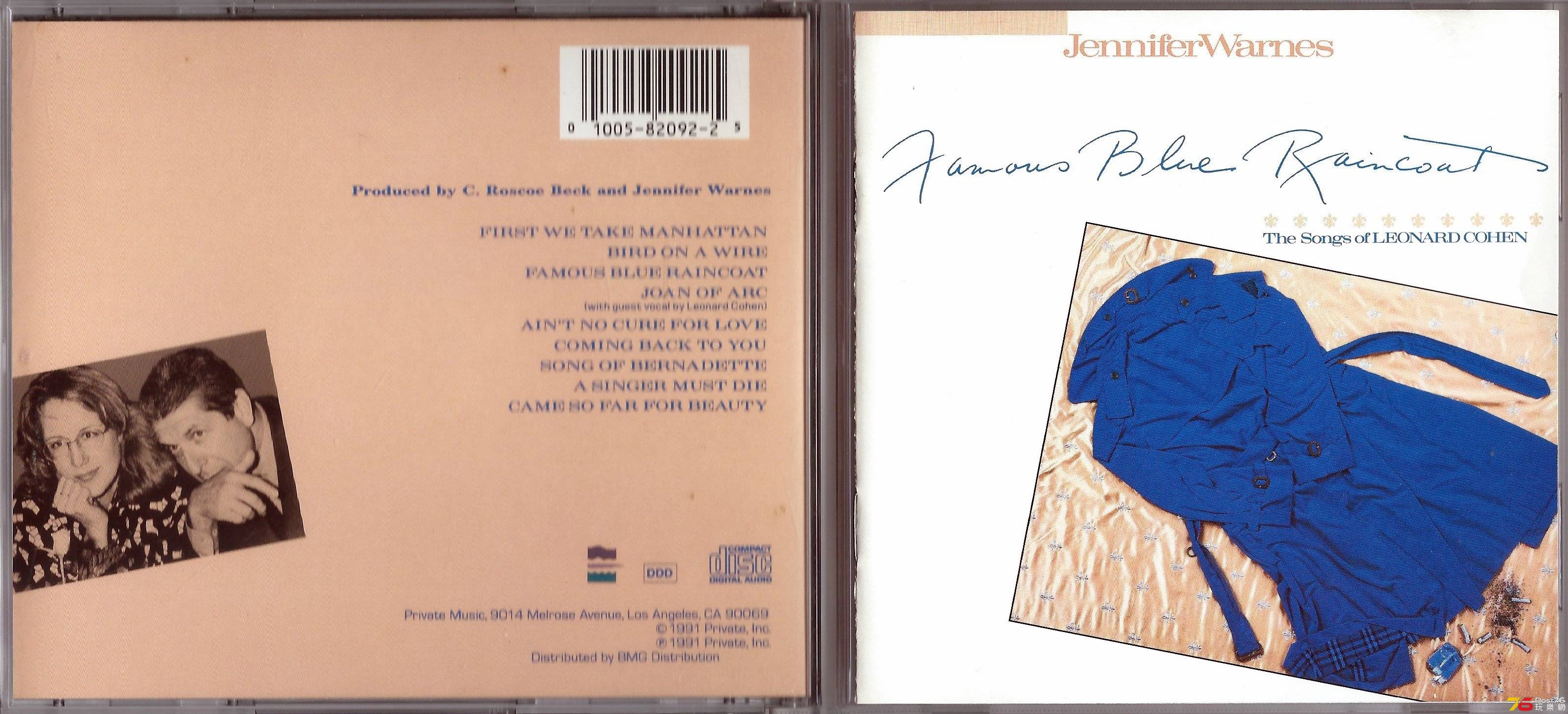 Jennifer Warnes  1991 Famous Blue Raincoat a .JPG