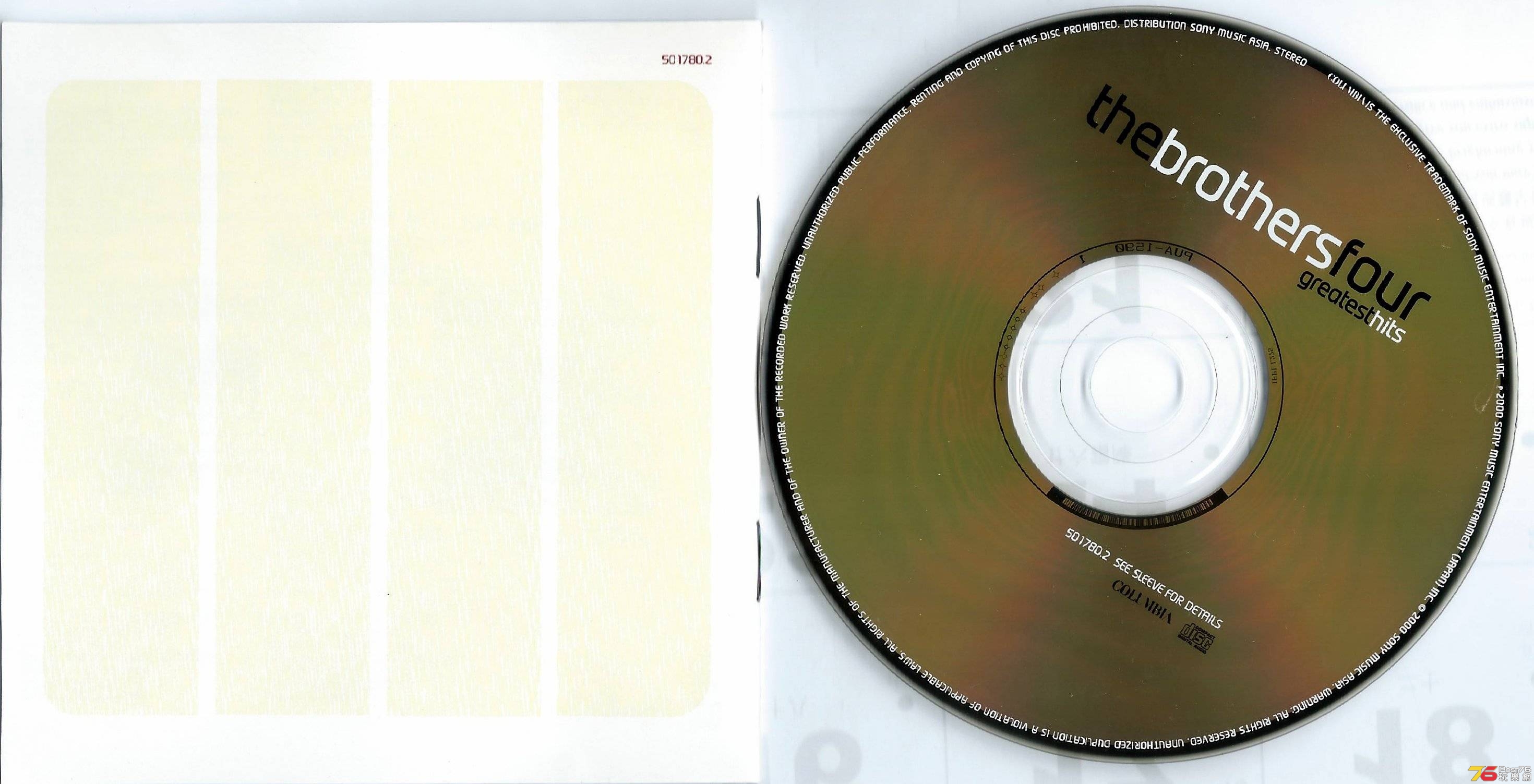 The Brothers Four  2000 Greatest Hits GD ab.JPG