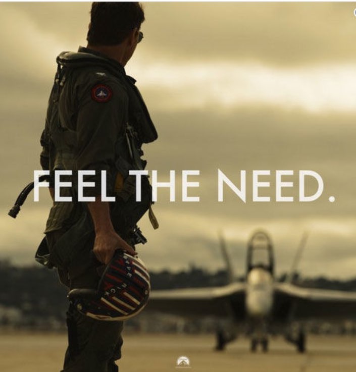 I feel the need, the need for TopGun!