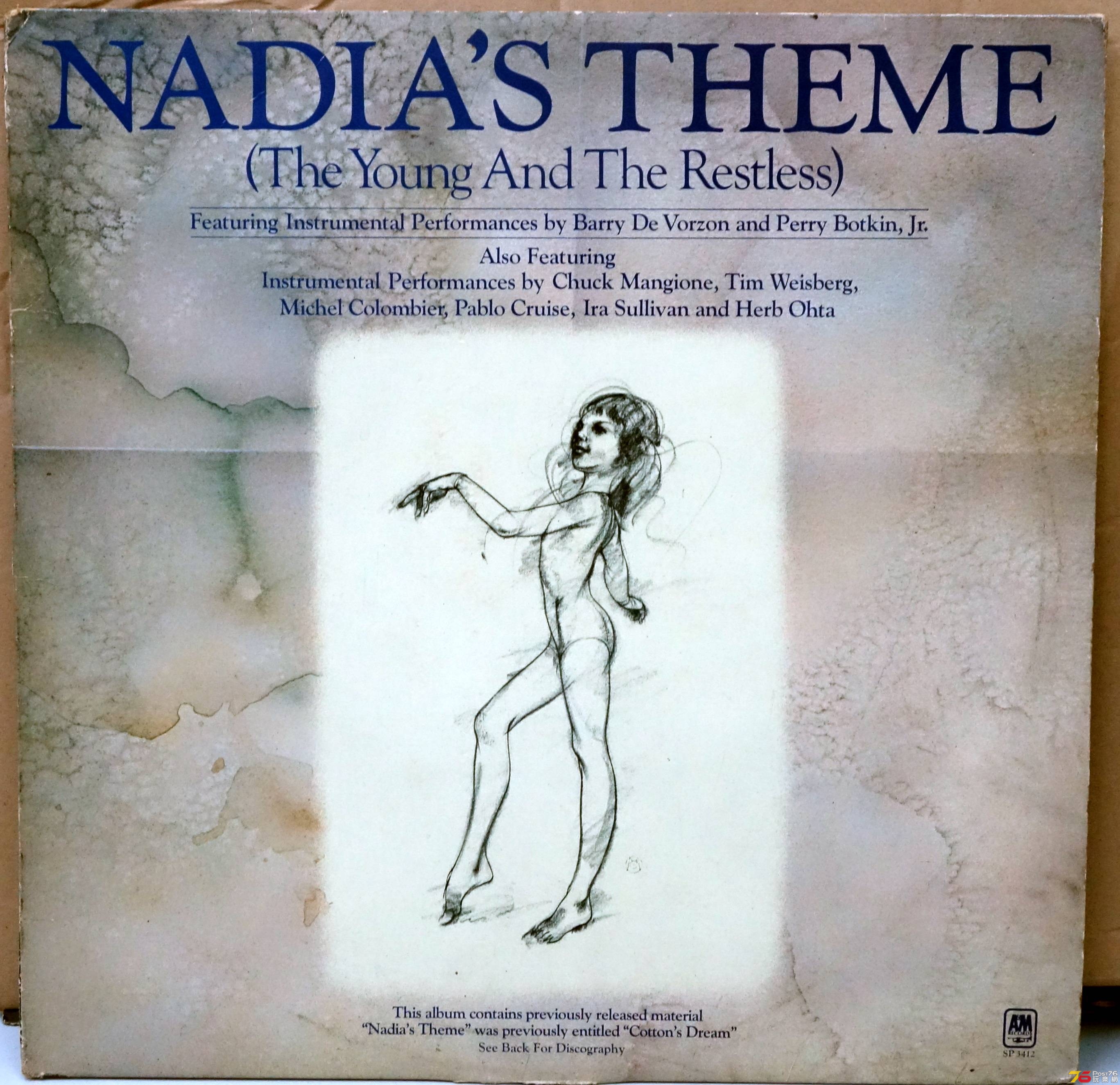 Nadia's Theme - The young And The Restless LP a.JPG