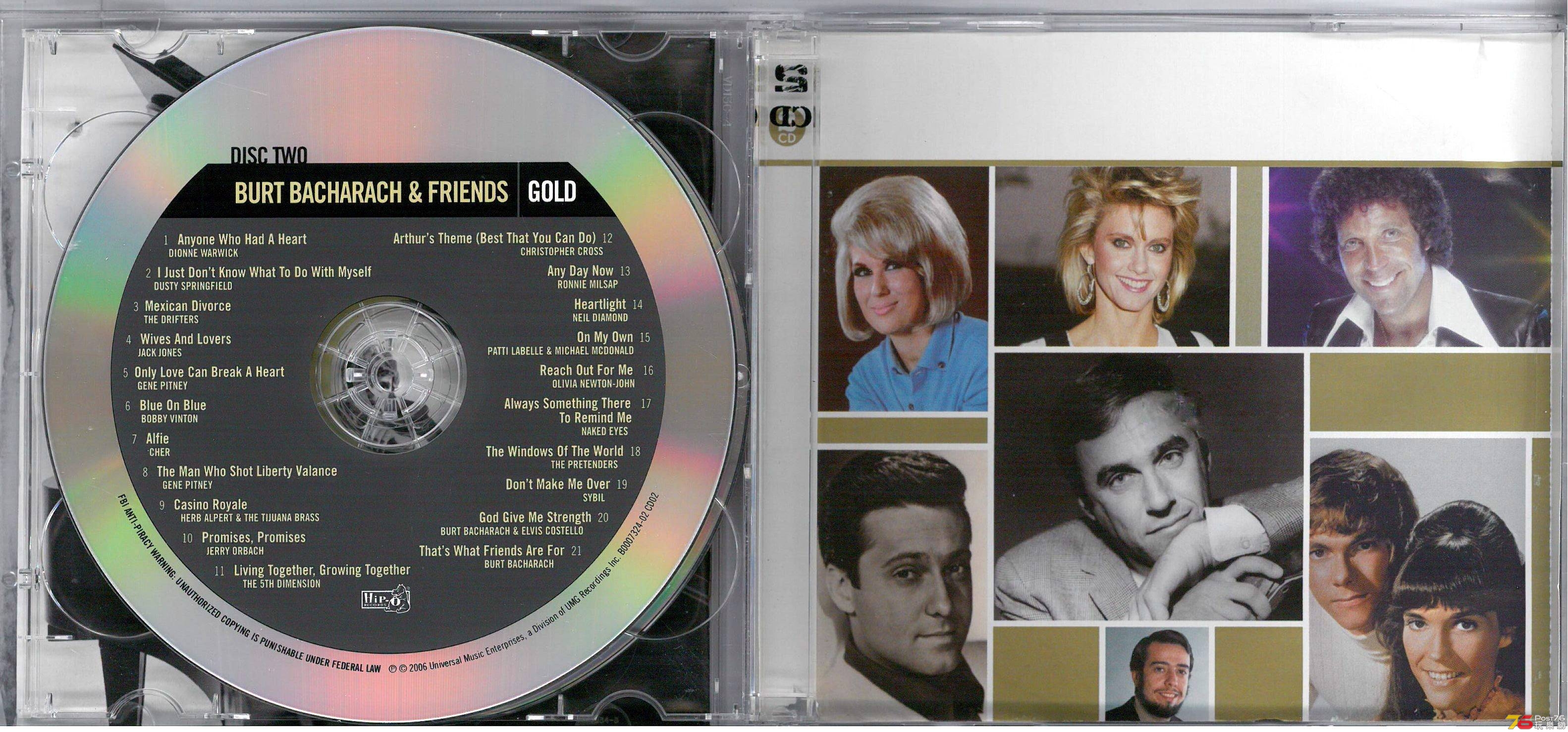 Burt Bacharach &amp; Friends Gold c.jpg