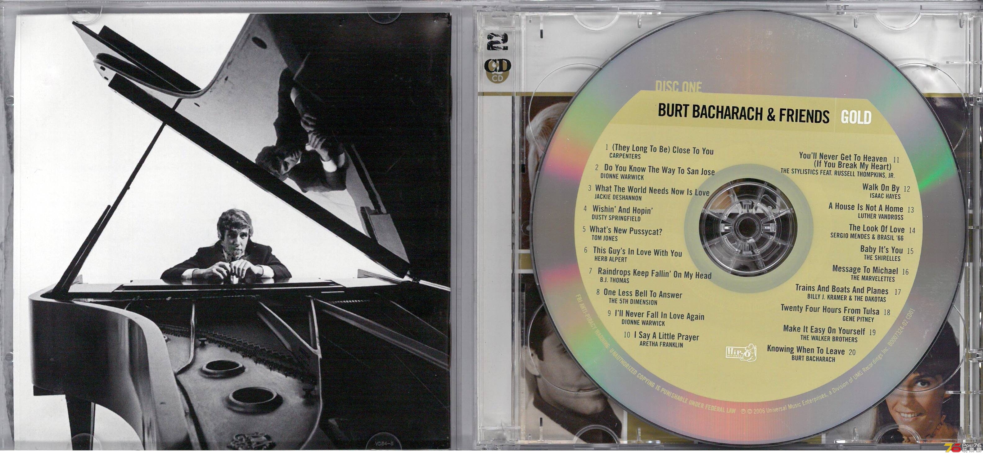 Burt Bacharach &amp; Friends Gold b.jpg