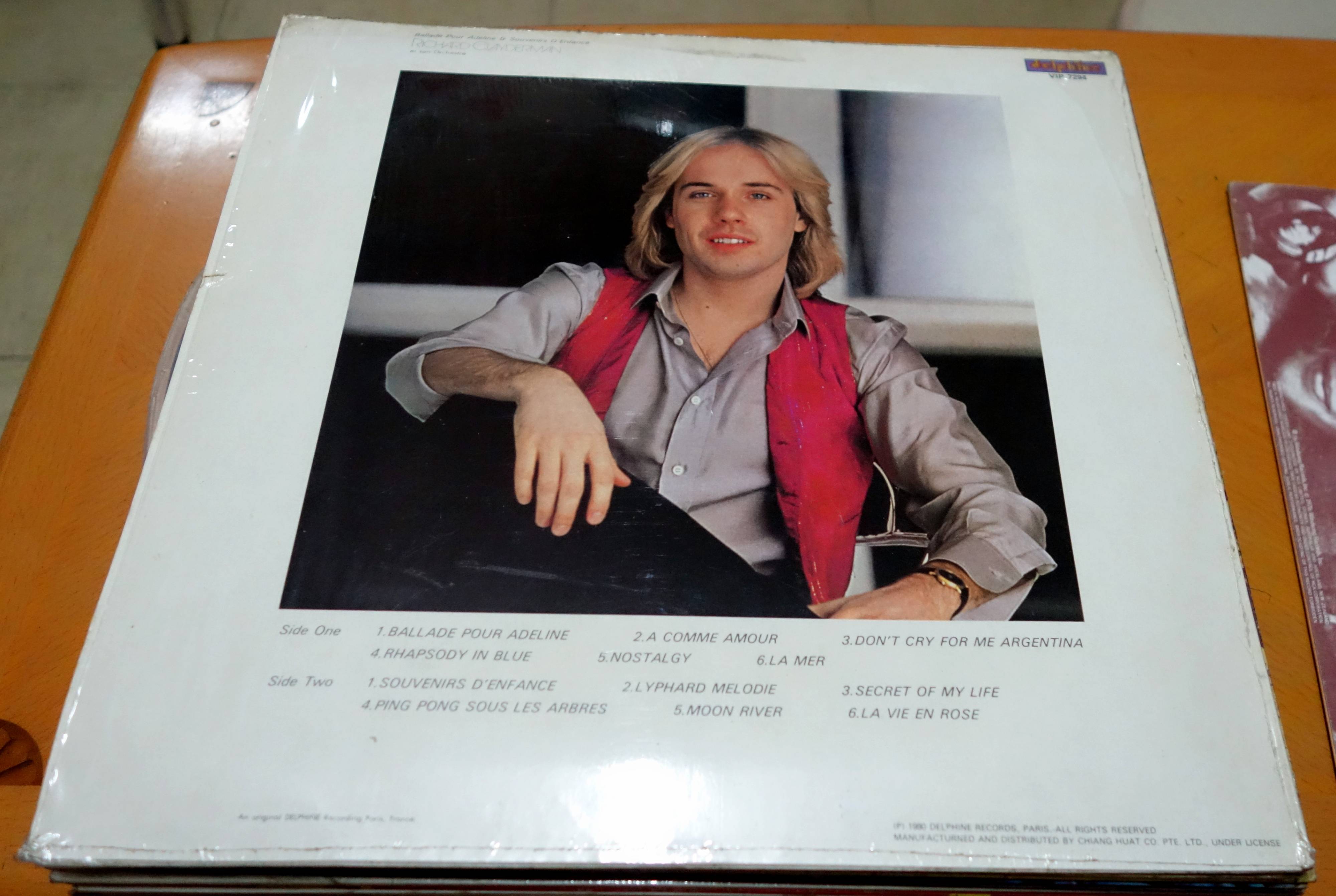 Richard Clayderman  Ballade Pour Adeline & Souvenirs D'enfance LP ab.JPG