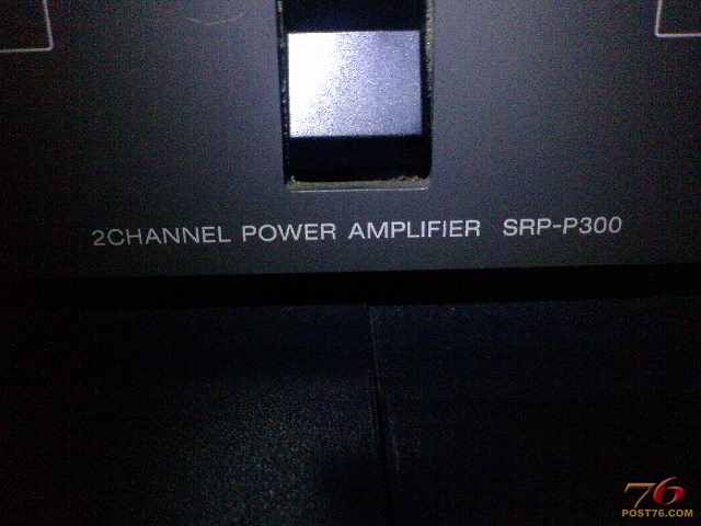 SONY POWER AMP 用來推前置