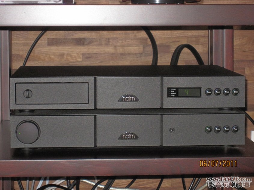 Naim CD player, 2 Ch.amp